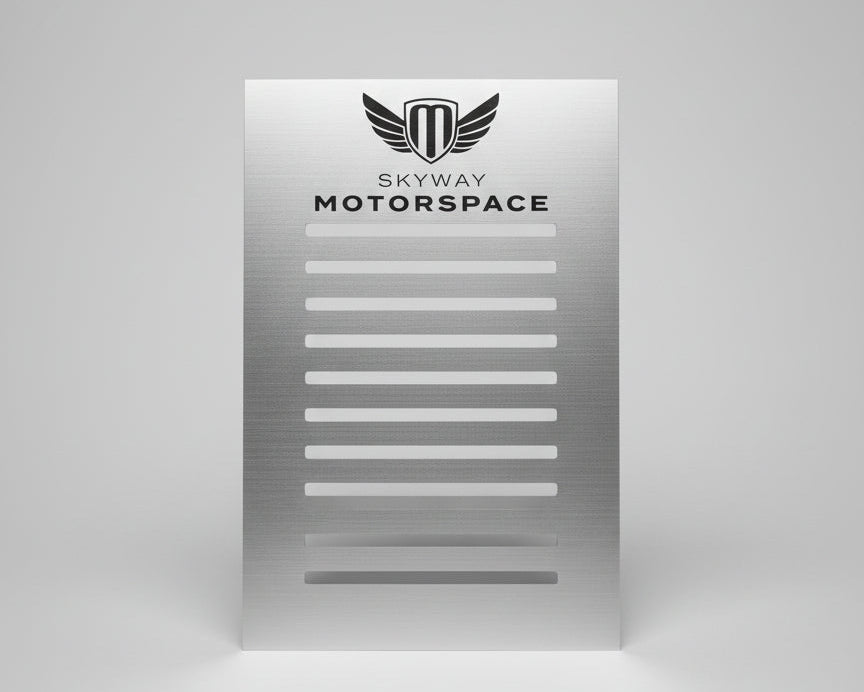 Custom Sized Metallic Acrylic Plate